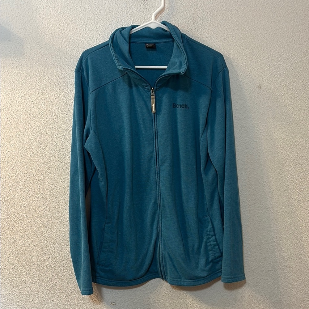 Bench Blue Zip-Up Jacket